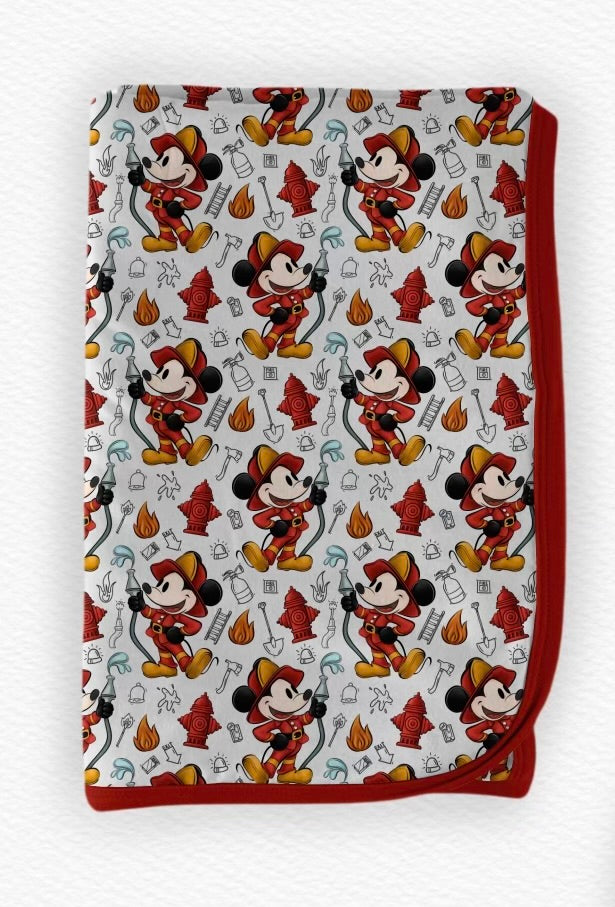 Fire Mouse Bamboo Stellar Swaddle