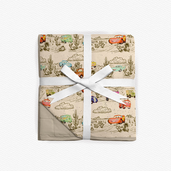 Fast Car Bamboo Blanket PRESALE EST MAY