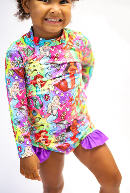 Royal Mermaid Swim Girl Set