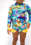 Sea Mash Up Swim Girl Set