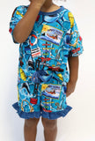 Shark Bamboo Ruffle Set