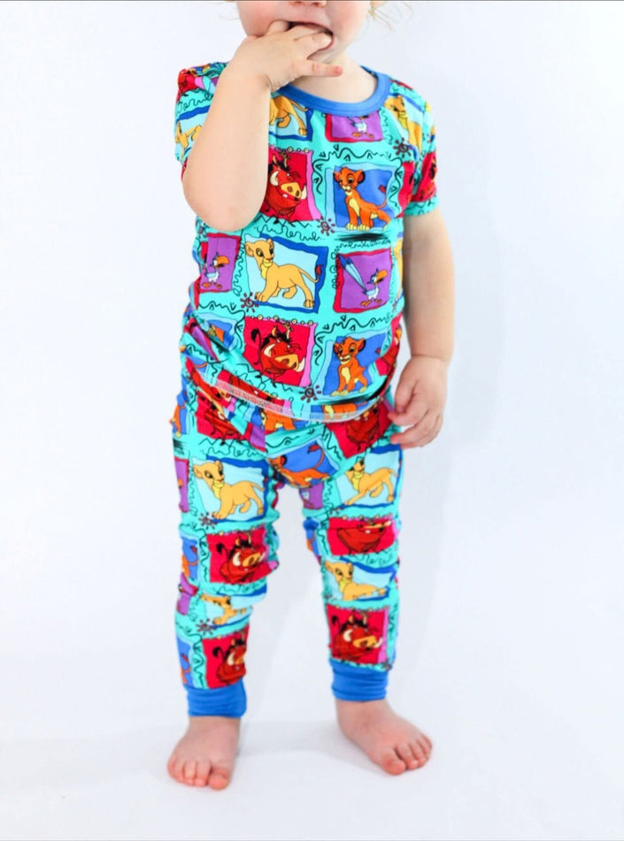 Lion Nostalgia Pj Set (LONG SLEEVE)
