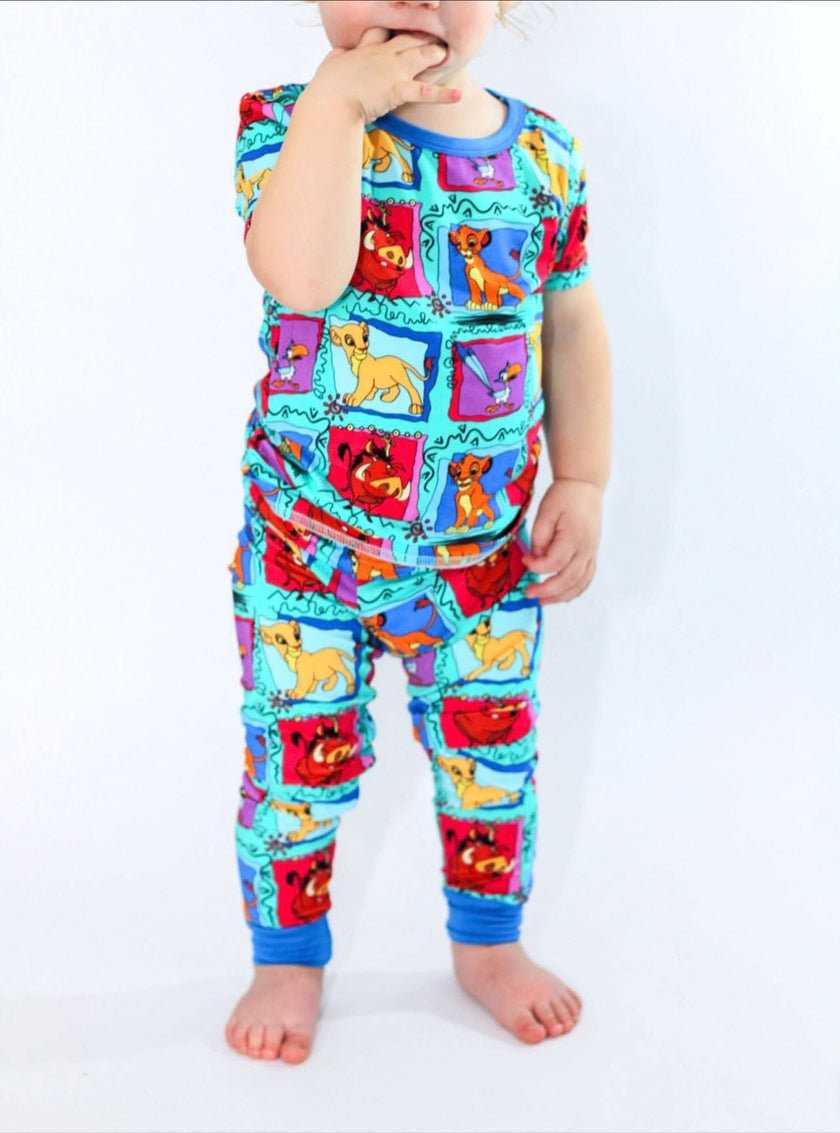 Lion Nostalgia Pj Set (WILL BE LONG SLEEVE TOP) PRESALE EST JUNE