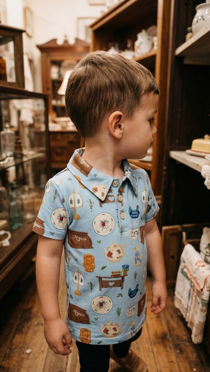 Phyllis Bleu Polo PREORDER EST JULY