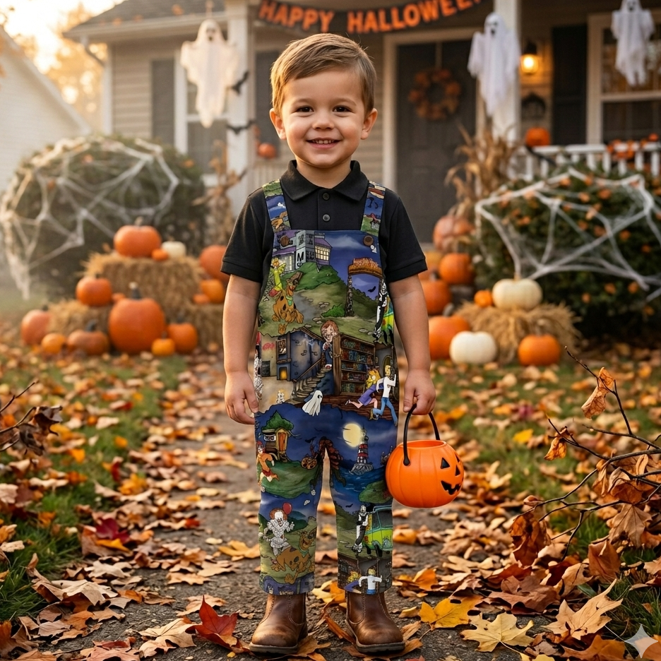 Terror Toons Overalls