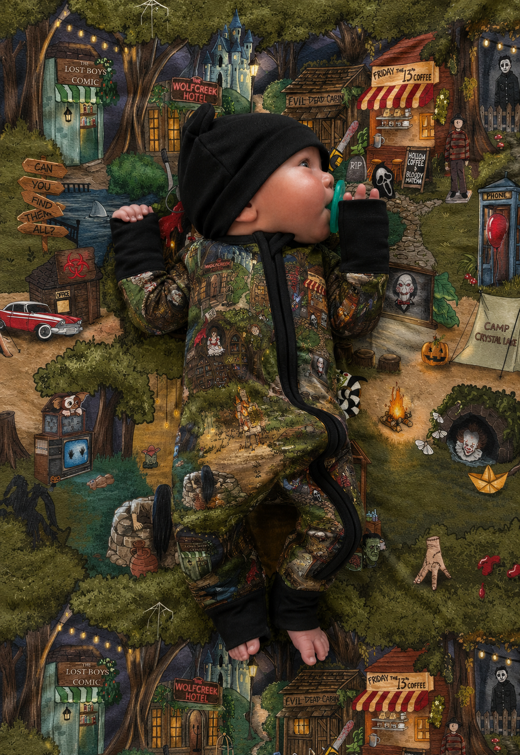 Fright Finder Bamboo Moonie PREORDER EST SHIP SEPTEMBER