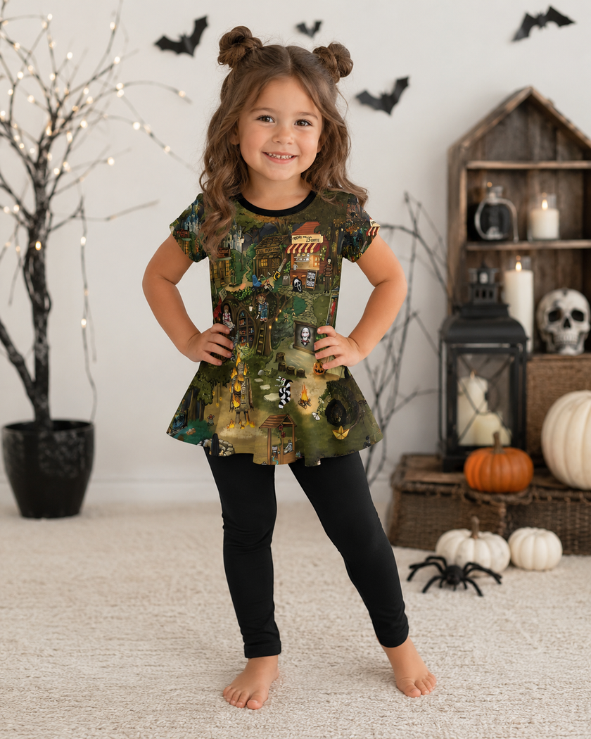 Fright Finder Peplum Set PREORDER EST SEPTEMBER