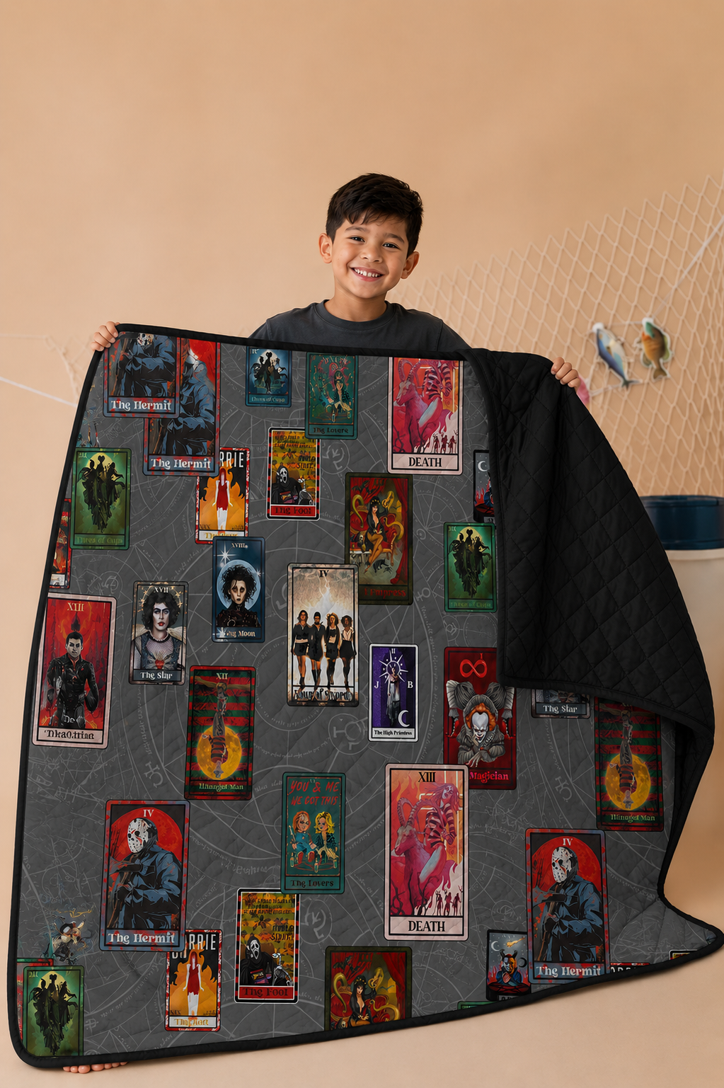 Scary Tarot Snuggle Beam Blanket PREORDER EST SEPTEMBER