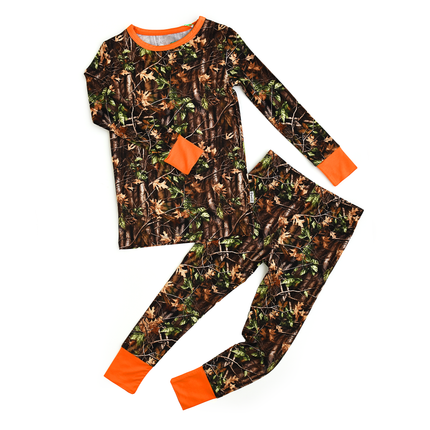 Hunter Camo Long PJ Set