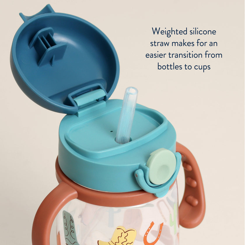 Sips - Straw Cup With Snap-Close Lid