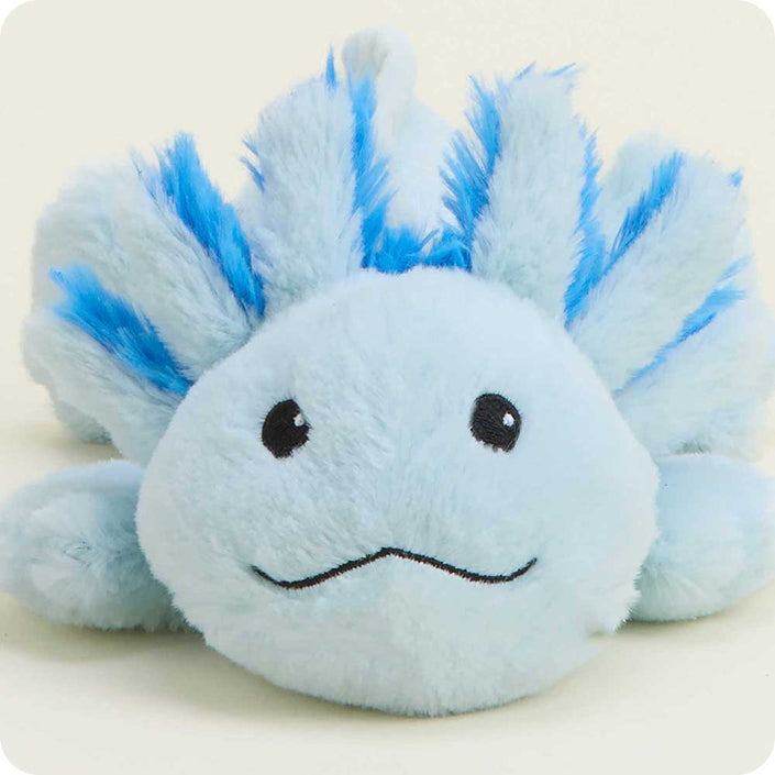Blue Axolotl Warmie Junior